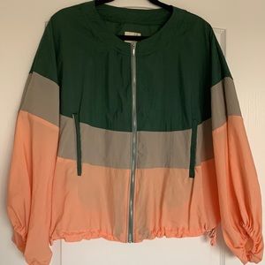 Anthropology Elevenses Windbreaker Bomber Size M/L